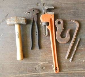 Lot of hand tools