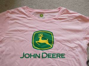 Lot of 10 Womens size Large John Deere t-shirts