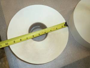 2 Rolls of Labels 2.5 x 1.6,  3 Core 6,780 labels Roll