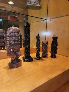 Carved Wooden Tiki Collection