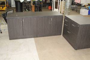 Lot of (2) Storage Cabinets with Keys