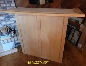 Oak Gameroom Bar