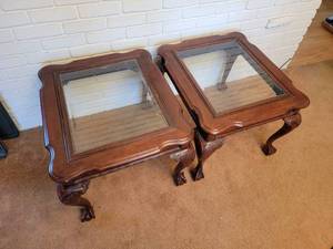 Traditional Ball & Claw Side Tables