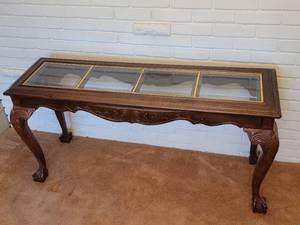 Traditional Ball & Claw Sofa Table
