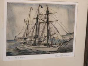 French Silomen Nautical Print