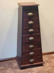 Tall Angular Jewelery Chest