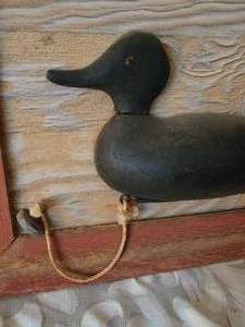 Rustic Wooden Decoy Dimensional Wall Art