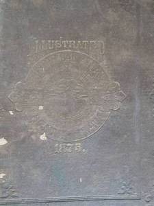 1875 Illustrated Book of Iowa Historical Atlas