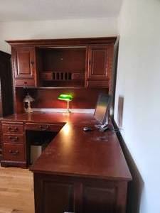 Executive Workstation Corner Home Office Desk