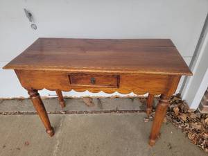 Rustic Vintage Console Table