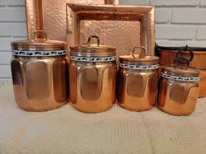 Copper Canisters  & Platers