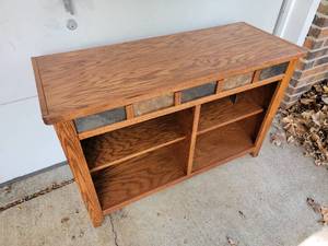 Mission Style Entertainment Stand