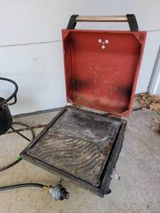 Propane Grill & Burner Stand