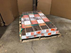 lot 25 image: Pergo Outlast 6.14 in. W Auburn Scraped Oak Waterproof Laminate Wood Flooring (16.12 sq. ft.case)- 9 Cases - Review all pictures