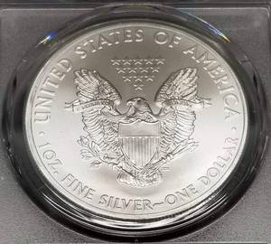 2011-S AMERICAN SILVER EAGLE PCGS PREMIER MS70 CERTIFIED