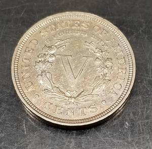 1893 US LIBERTY NICKEL SHARP UNC
