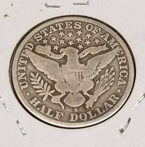 1915-S US BARBER HALF DOLLAR