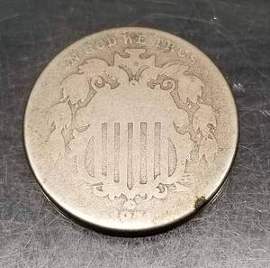 1874 US SHIELD NICKEL