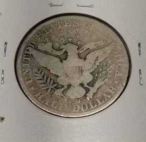 1915-D US BARBER HALF DOLLAR