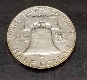1957-D FRANKLIN HALF DOLLAR