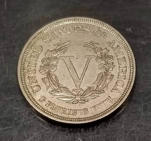 1883 without CENTS LIBERTY NICKEL AU