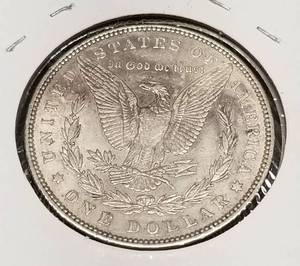 1897 US MORGAN SILVER DOLLAR UNC