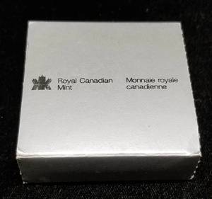 1985 CANADA SILVER DOLLAR NATIONAL PARKS MOOSE IN ORIGINAL PACKAGING