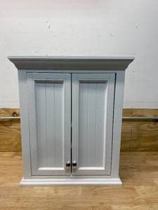 lot 15 image: BRANTLEY 24 Wall Cabinet, White
