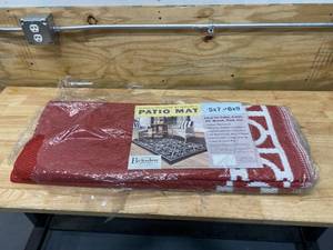 lot 17 image: BEKSDEN IndoorOutdoor Reversible Patio Mat (6x9)