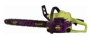 lot 26 image: POULAN P4018WT WildThing 18-inch 40cc 2-Cycle Gas Powered Chainsaw