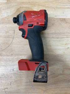 lot 90 image: MILWAUKEE M18 FUEL 18-Volt Lithium-Ion Brushless Cordless 14 in. Hex Impact Driver (Tool-Only)