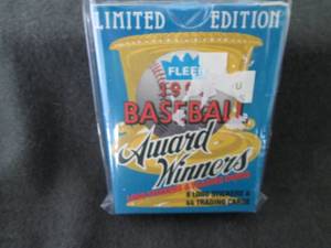 17. 1990 Fleer Award Winners Set...