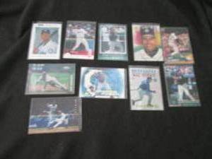 21. 10 Alex Rodriguez Cards...