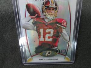 25. 2012 Kirk Cousins Topps Platinu...