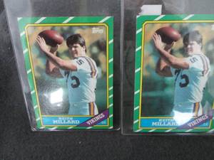 26. 2 1986 Topps Keith Millard Rook...
