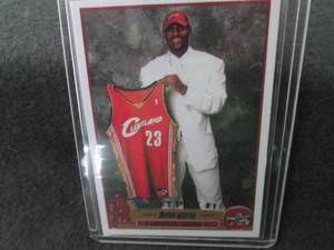 48. 2003 REPRINT LeBron James Topps...