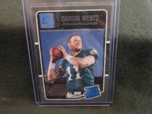 106. 2016 Donruss Carson Wentz Rook...