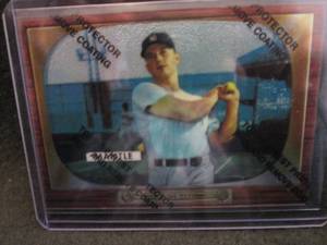 109. 1996 Finest Mickey Mantle Card...