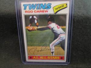 111. 1977 Topps Rod Carew Card...