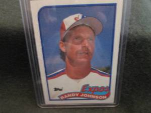 115. 1989 Topps Randy Johnson Rooki...
