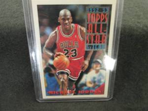 119. 1993 Topps Michael Jordan Card...