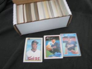 132. Box of Minnesota Twins Cards...