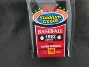 135. 8-1992 Topps Stadium Club Pack...