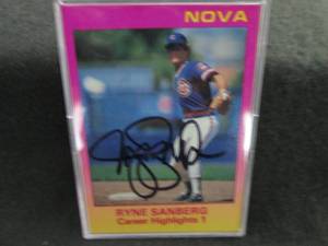 148. Ryne Sanberg Autograph W Cert...