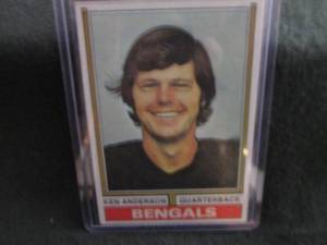 156. 1974 Topps Ken Anderson Card...