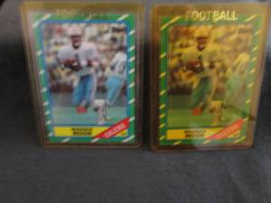 175. 2 1986 Topps Warren Moon Cards...
