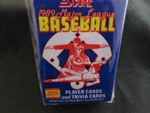180. 7 1989 Score Baseball Packs...