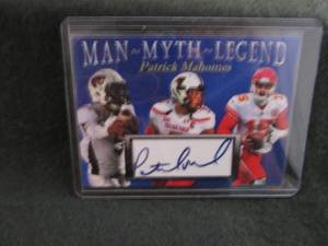 186. Patrick Mahomes Card...