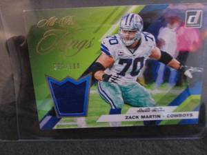 188. 2019 Donruss Zack Martin Jerse...