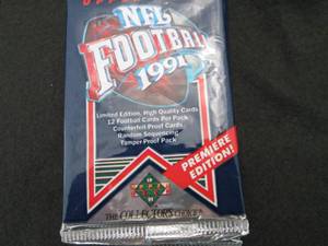 190. 7 1991 Upper Deck Football Pac...
